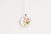 Hawthorn birth flower necklace for May birthdays - Whimsy Spirit Shop