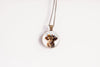 Cottagecore pendant featuring cute Highland cow - Whimsy Spirit Shop