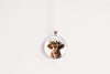 Cottagecore pendant featuring cute Highland cow - Whimsy Spirit Shop