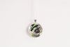 Regencycore animal necklace featuring fancy koala in silver-plated setting - Whimsy Spirit Shop