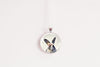 Floral rabbit pendant necklace, animal lover bunny jewelry - Whimsy Spirit Shop