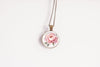 Elegant Peony Floral Necklace - November Birthflower Gift