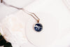 Starry horse necklace for women, celestial night sky pendant - Whimsy Spirit Shop