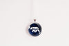 Celestial Bear Necklace, Mountain Night Sky Jewelry Gift