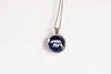 Celestial Bear Necklace, Mountain Night Sky Jewelry Gift
