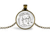 Bookish Cat Necklace - Cozy Pet Lover Jewelry for Readers