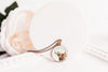 Floral crown Highland cow necklace, farm animal pendant - Whimsy Spirit Shop