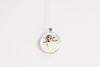 Whimsical opossum pendant necklace, animal lover gift idea - Whimsy Spirit Shop