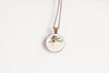 Whimsical opossum pendant necklace, animal lover gift idea - Whimsy Spirit Shop