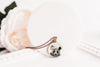Floral crown panda necklace, unique wildlife pendant jewelry - Whimsy Spirit Shop