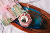 Cute sea otter necklace for women, ocean animal lover gift - Whimsy Spirit Shop
