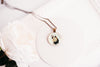 Guinea pig necklace with flower crown, animal lover gift jewelry - Whimsy Spirit Shop