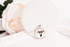 Hummingbird Necklace With Floral Design – Garden Nature Nature Pendant Jewelry – Silver