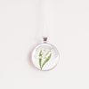 Lily of the Valley Necklace, May Birth Month Jewelry, May Birthday Gift,