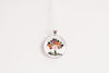 Joshua Tree Necklace With Floral Design – Desert Southwest Nature Pendant Jewelry – Silver