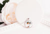Palm Tree Necklace With Floral Design – Tropical Beach Nature Pendant Jewelry – Silver