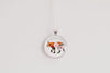 Lynx Necklace With Floral Design – Wildcat Nature Nature Pendant Jewelry