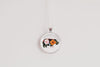 Hippo Necklace With Floral Design – Wildlife Safari Nature Pendant Jewelry
