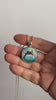 Beach-themed dolphin necklace with ocean background - Whimsy Spirit Store   