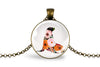 Sea Lion Necklace With Floral Design – Coastal Marine Nature Pendant Jewelry