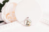 Rustic sheep necklace with flower crown, farm animal jewelry - Whimsy Spirit Shop