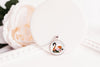 Swan Necklace With Floral Design – Elegant Grace Nature Pendant Jewelry – Silver