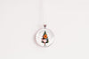 Tree Necklace With Floral Design – Nature Botanical Nature Pendant Jewelry – Silver