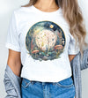 Mushroom Full Moon Shirt T-Shirts Whimsy Spirit Store   