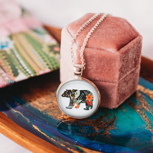 Bear Necklace Necklaces Whimsy Spirit Store   