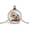 Hedgehog Necklace Necklaces Whimsy Spirit Store Silver  