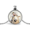 Sheep Necklace Necklaces Whimsy Spirit Store Silver  