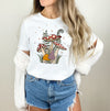 Mushrooms T-Shirt in White T-Shirts Whimsy Spirit Store   