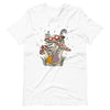 Mushrooms T-Shirt in White T-Shirts Whimsy Spirit Store XS  